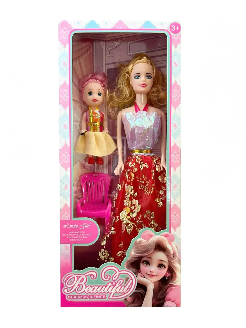 11-inch 9-joint solid Barbie doll