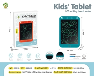 8.5" LCD Tablet Color (Delivery Battery & Screwdriver)