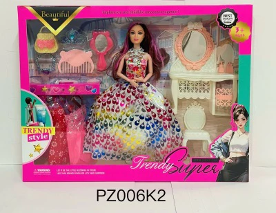 11.5 inch solid 9-joint fashion Barbie doll