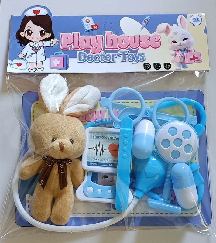 Blue Play Home Medical Kit (Plush Bunny)