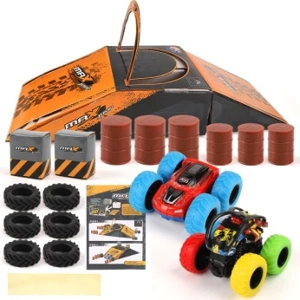 Double-sided Car Double Inertia Stunt Car Set