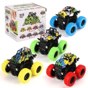 Inertia off-road stunt car