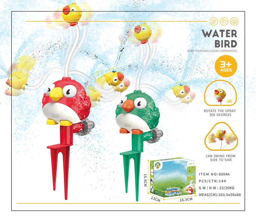 Water play bird