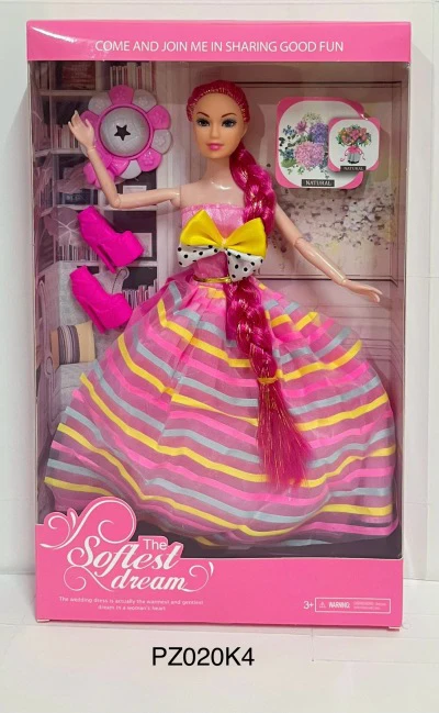 11.5 inch solid 9-joint fashion Barbie doll