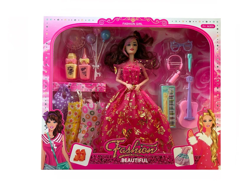 11-inch 9-joint solid Barbie doll