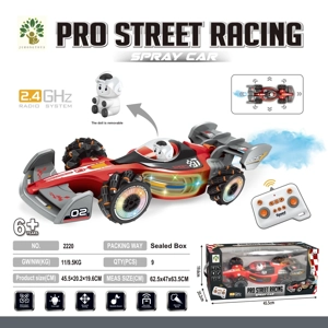 F1 equation remote control stunt car