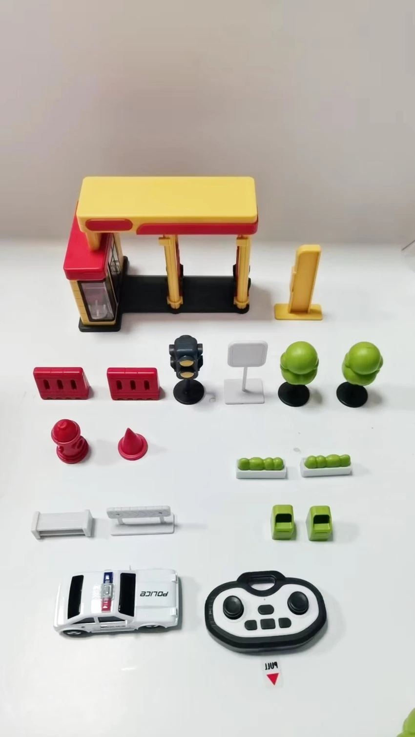 1:64 Alloy car scene set