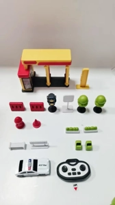 1:64 Alloy car scene set