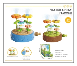 Playing in the water