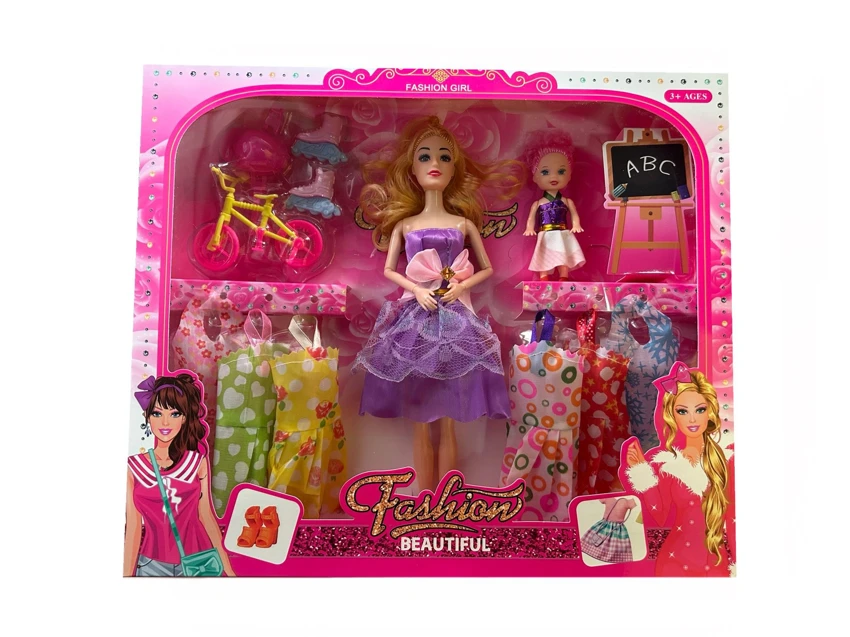 11-inch 9-joint solid Barbie doll