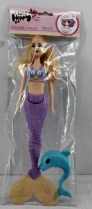 11.5-inch mermaid with small whale ...