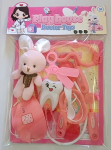 Pink Play Home Medical Kit (Plush Bunny)