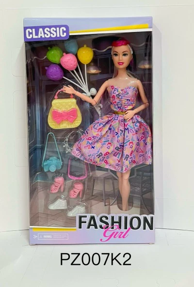 11.5-inch solid 11-joint fashion Barbie doll