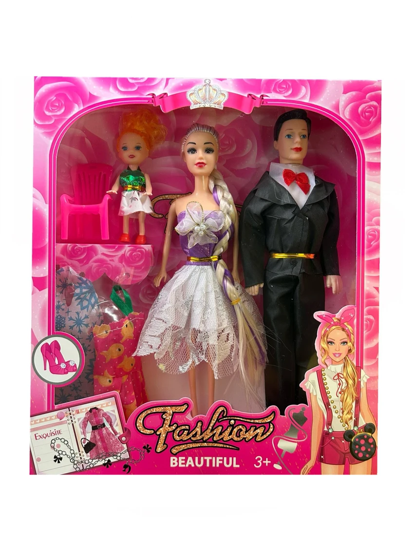 11-inch solid Barbie doll, male hollow