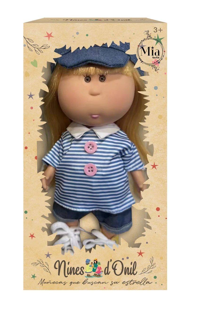 Hot-selling authentic 1:1 fashion 26CM full vinyl Spanish Mia Potato Doll with hanging clothes&nbsp;and&nbsp;name card