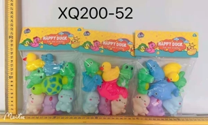 1 Sea Animal with 7 Bathing Animals, 8-pack, multiple styles mixed