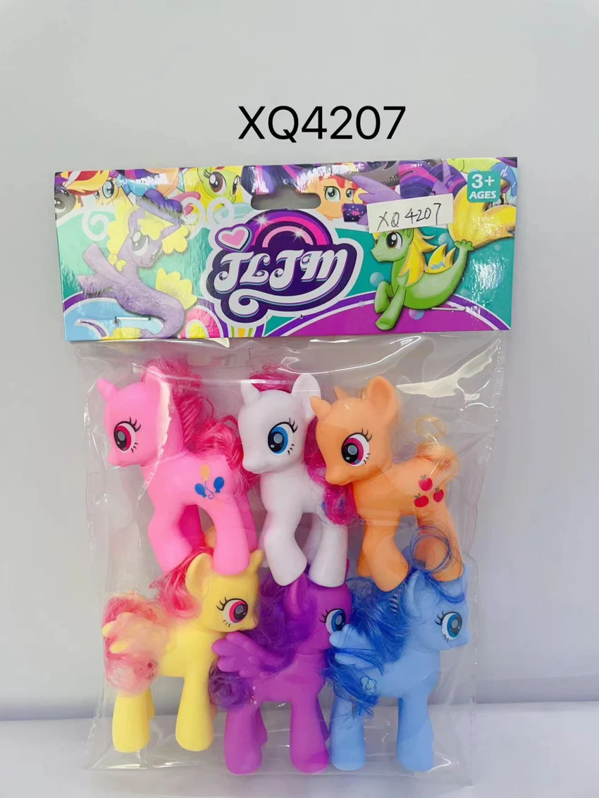 No. 4 small horse pack of 6