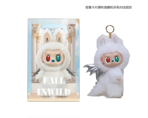 1:1 Pop Mart THE MONSTERS 10th Anniversary Follow ZIMOM Through Time 3.0 Plush PVC 18 cm 24D Real Eyeball Plush Cotton Body PVC Face Big Leader