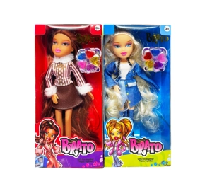 MGA BRATZ Summer Series 10-inch Big Foot Big Thigh Real Body Big Head Bratz Doll with Realistic Makeup Oil