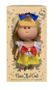 Hot-selling authentic 1:1 fashion 26CM full vinyl Spanish Mia Potato Doll Doll with hanging clothes and business card