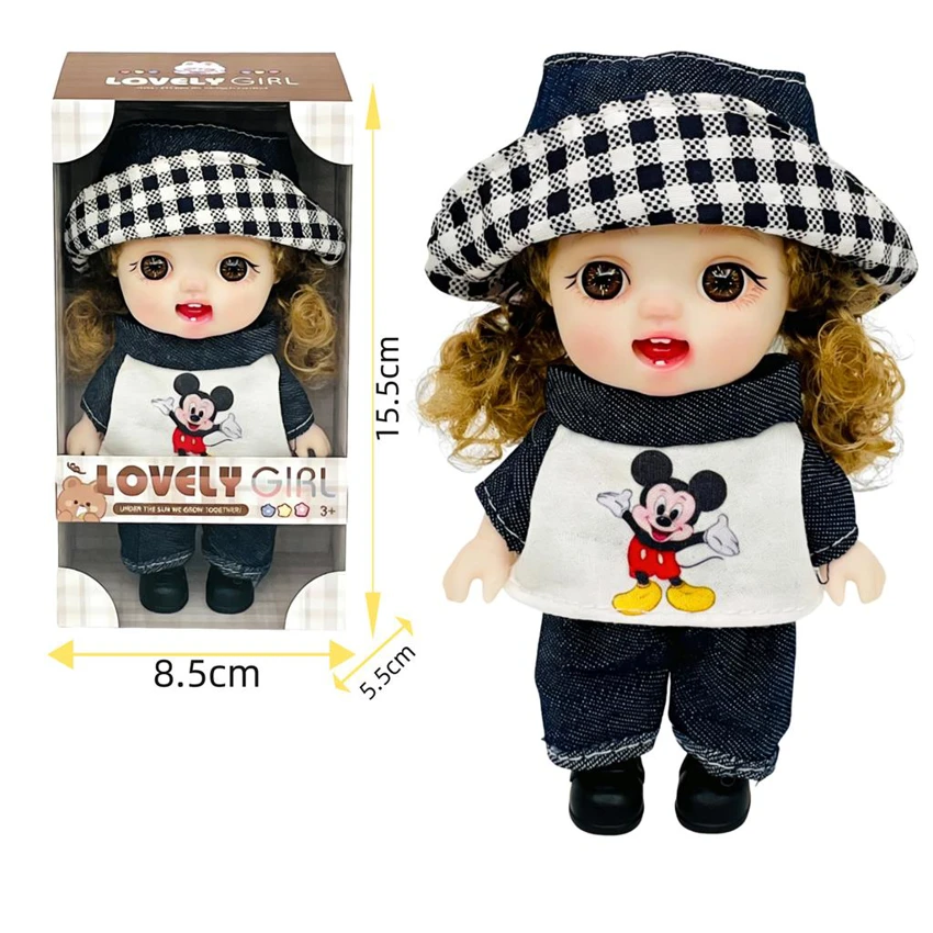 6 inch 16CM fully enameled environmental protection 3D real eye beads cute baby peach balls