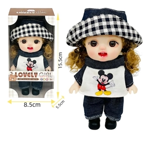 6 inch 16CM fully enameled environmental protection 3D real eye beads cute baby peach balls