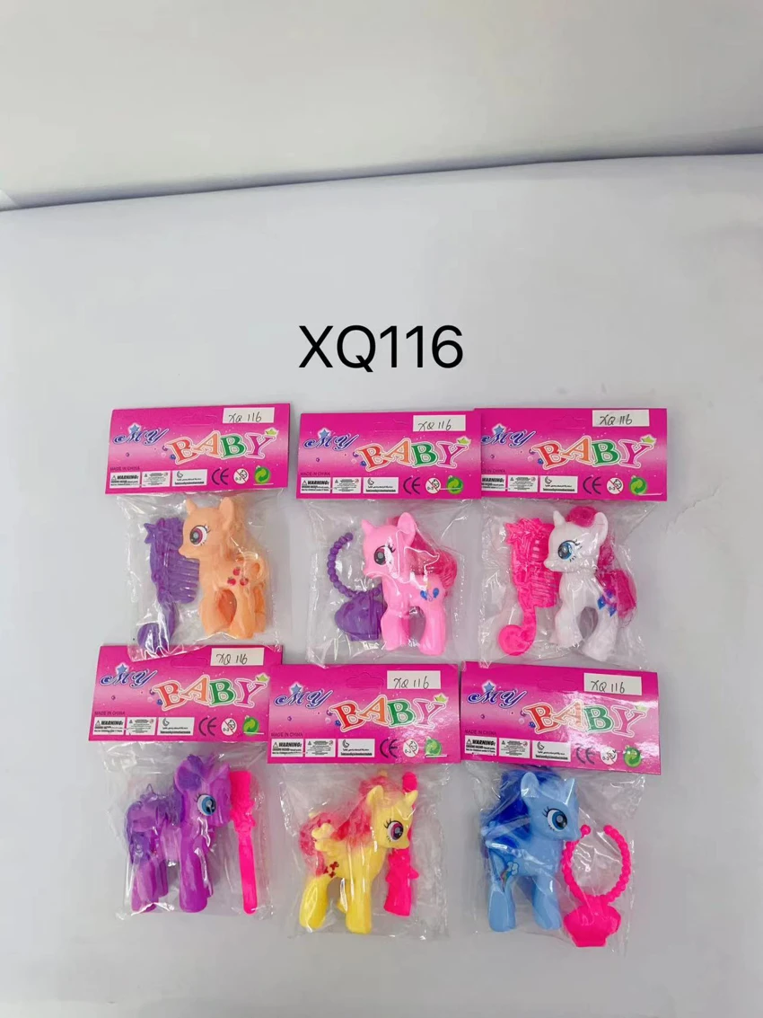 Number 4 small horse with comb