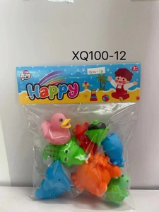 Dolphin 1 Red Crab 1 Crocodile 1 Eco-friendly Duckling 1 Spectacler 1 Playing in the Water 3, a total of 8 pieces