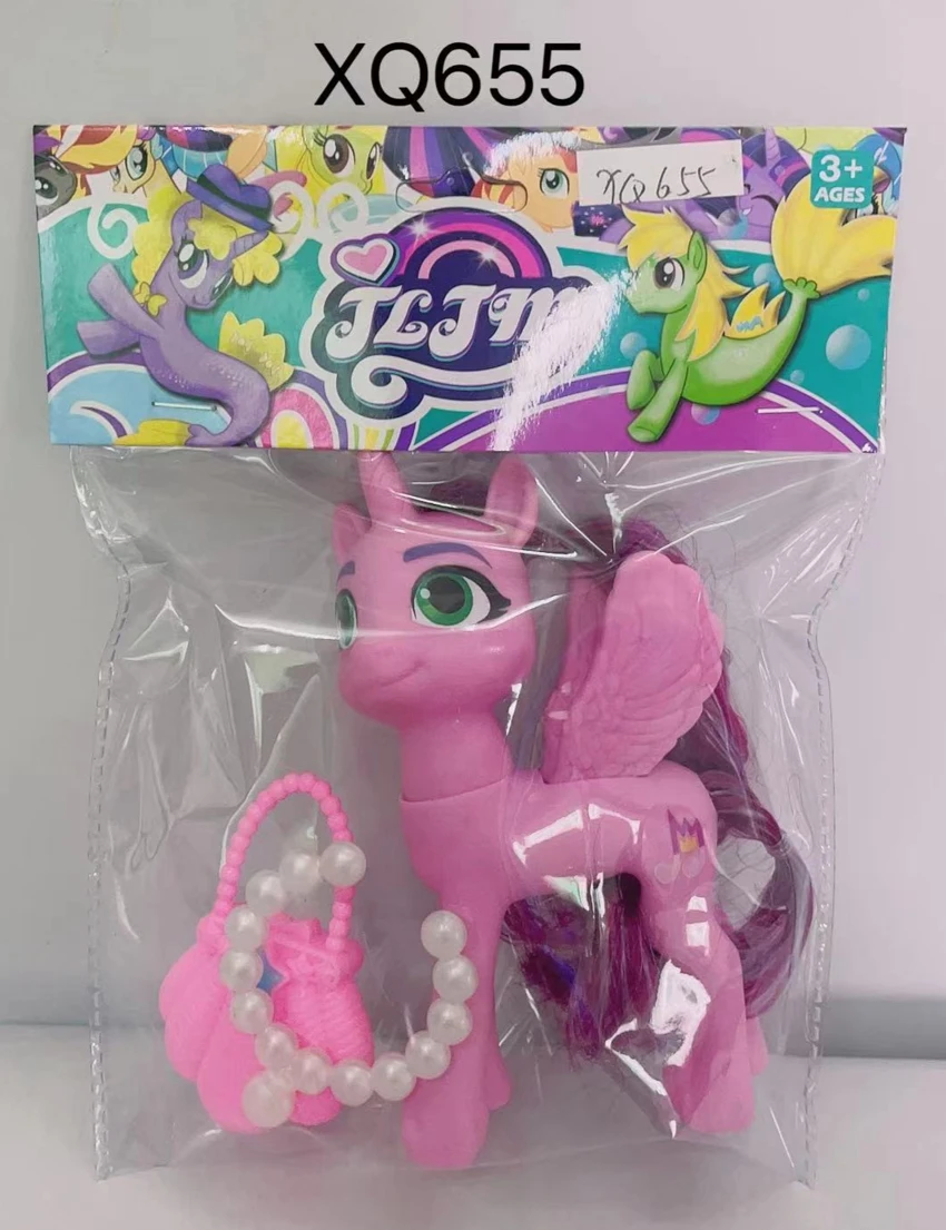 188 fairy cute small horse 1, bag, bead necklace