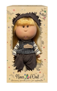 Hot-selling authentic 1:1 fashion 26CM full vinyl Spanish Mia Potato Doll with hanging clothes and name card
