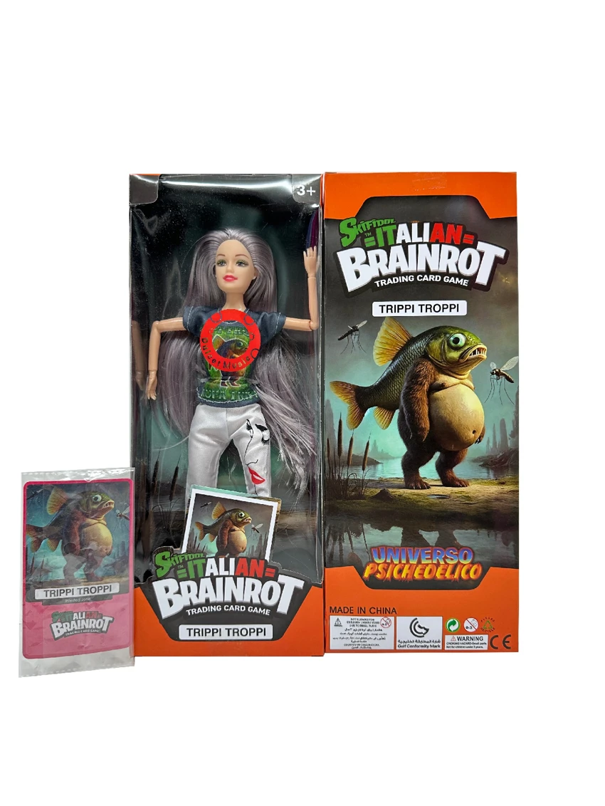 Mattel version 11.5-inch 12-joint action figure with lights and music, Classic of Mountains and Seas Ninja Milk Tea Man, comes with a card