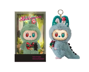 1:1 Pop Mart THE MONSTERS 10th Anniversary Follow ZIMOM Through Time 3.0 Plush PVC 18 cm 24D Real Eyeball Plush Cotton Body PVC Face Big Leader