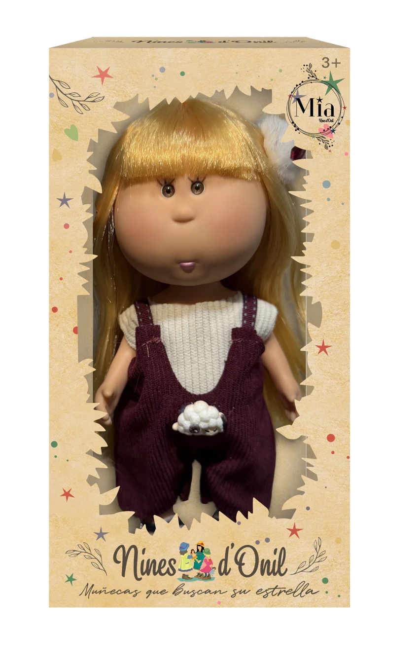 Hot-selling authentic 1:1 fashion 26CM full vinyl Spanish Mia Potato Doll with hanging clothes&nbsp;and&nbsp;name card