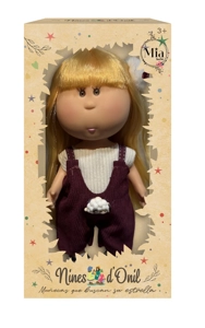 Hot-selling authentic 1:1 fashion 26CM full vinyl Spanish Mia Potato Doll with hanging clothes and name card