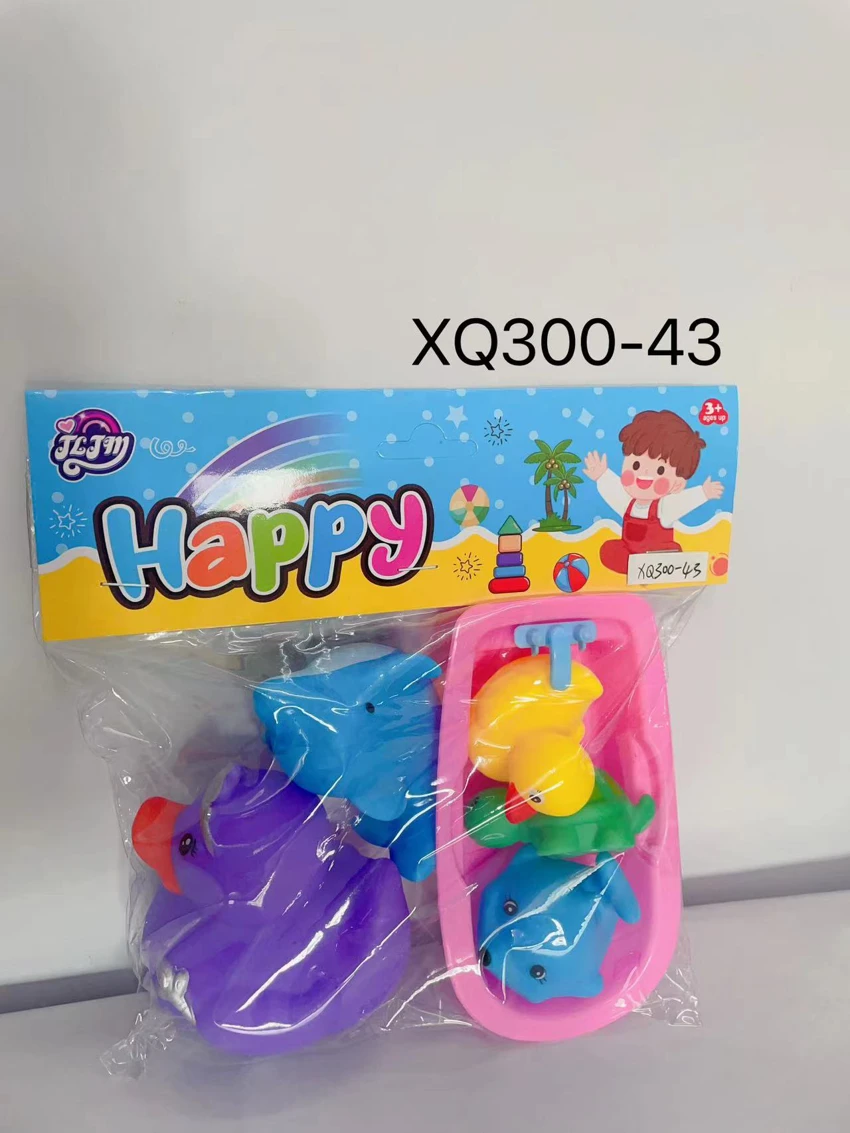 Expression duck 1, shark 1, bathtub, water play 3