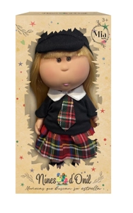 Hot-selling authentic 1:1 fashion 26CM full vinyl Spanish Mia Potato Doll with hanging clothes and name card