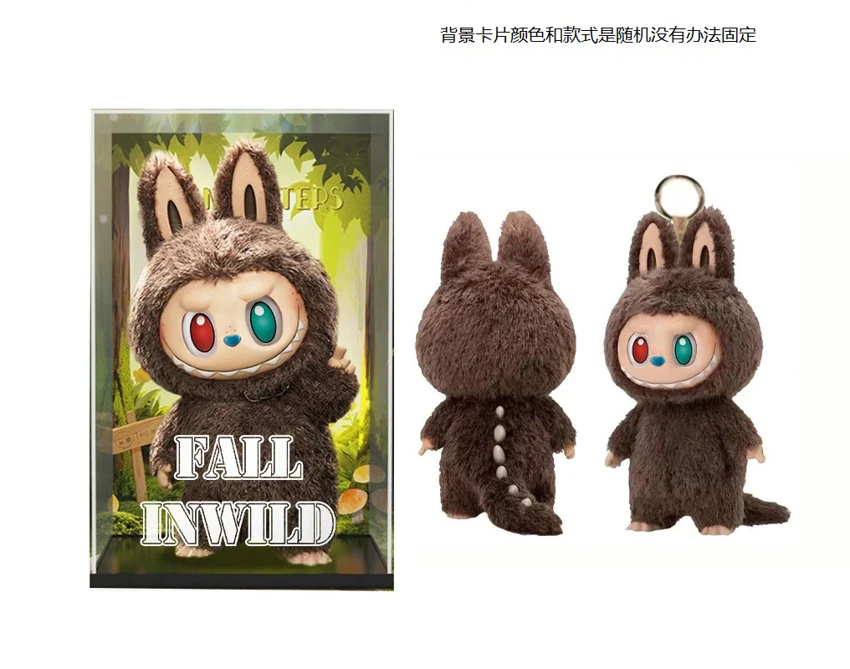 1:1 Pop Mart THE MONSTERS 10th Anniversary Follow ZIMOM Through Time 3.0 Plush PVC 18 cm 24D Real Eyeball Plush Cotton Body PVC Face Big Leader