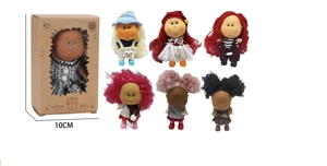 Hot-selling authentic 1:1 fashion 18CM full vinyl Spanish Mia Potato Doll