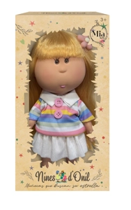 Hot-selling authentic 1:1 fashion 26CM full vinyl Spanish Mia Potato Doll Doll with hanging clothes&nbsp;and&nbsp;business card