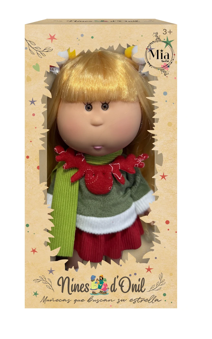 Hot-selling authentic 1:1 fashion 26CM full vinyl Spanish Mia Potato Doll with hanging clothes&nbsp;and&nbsp;name card