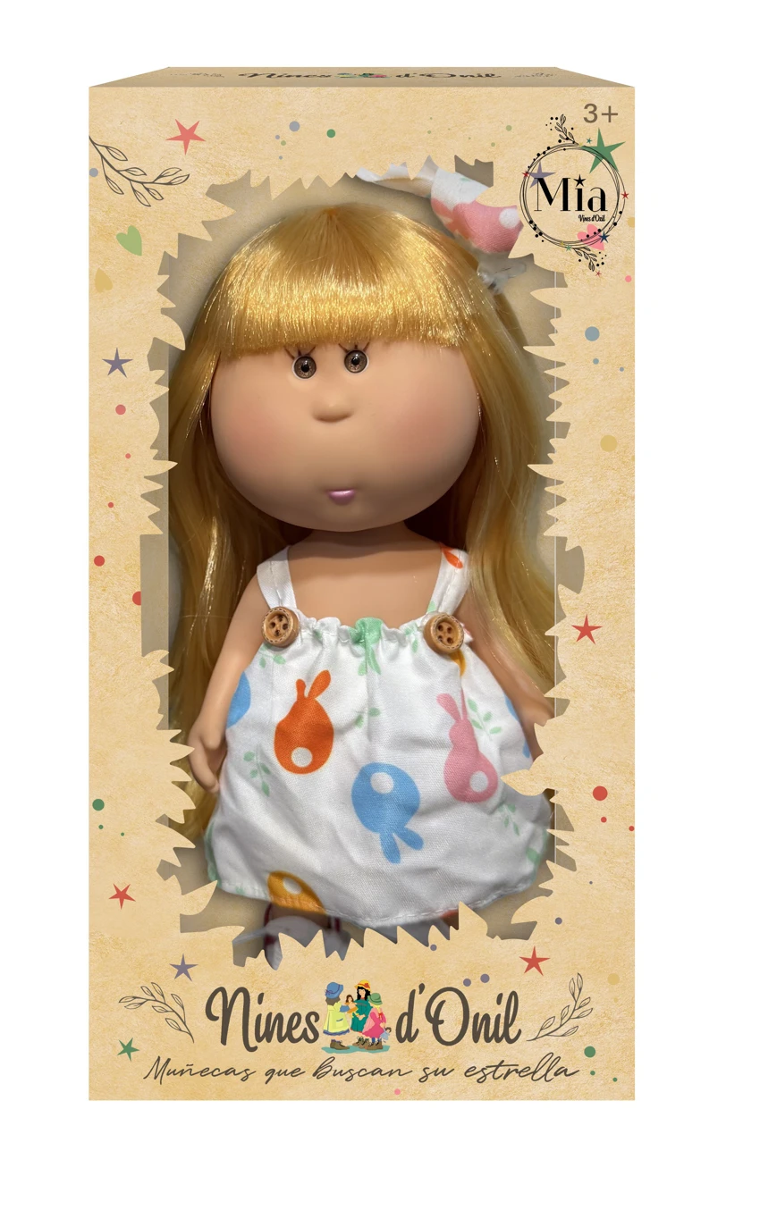 Hot-selling Genuine 1:1 Fashion 26CM Full Vinyl Spanish Mia Potato Doll with Clothes and Tag