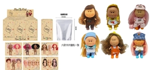 Explosive genuine 1 to 1 fashion 18CM fully enameled Spanish Mia potato doll doll with card 6 models 6PC