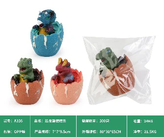 Dinosaur Egg Squeeze Toy (OPP Bag, 3 Mixed Styles)