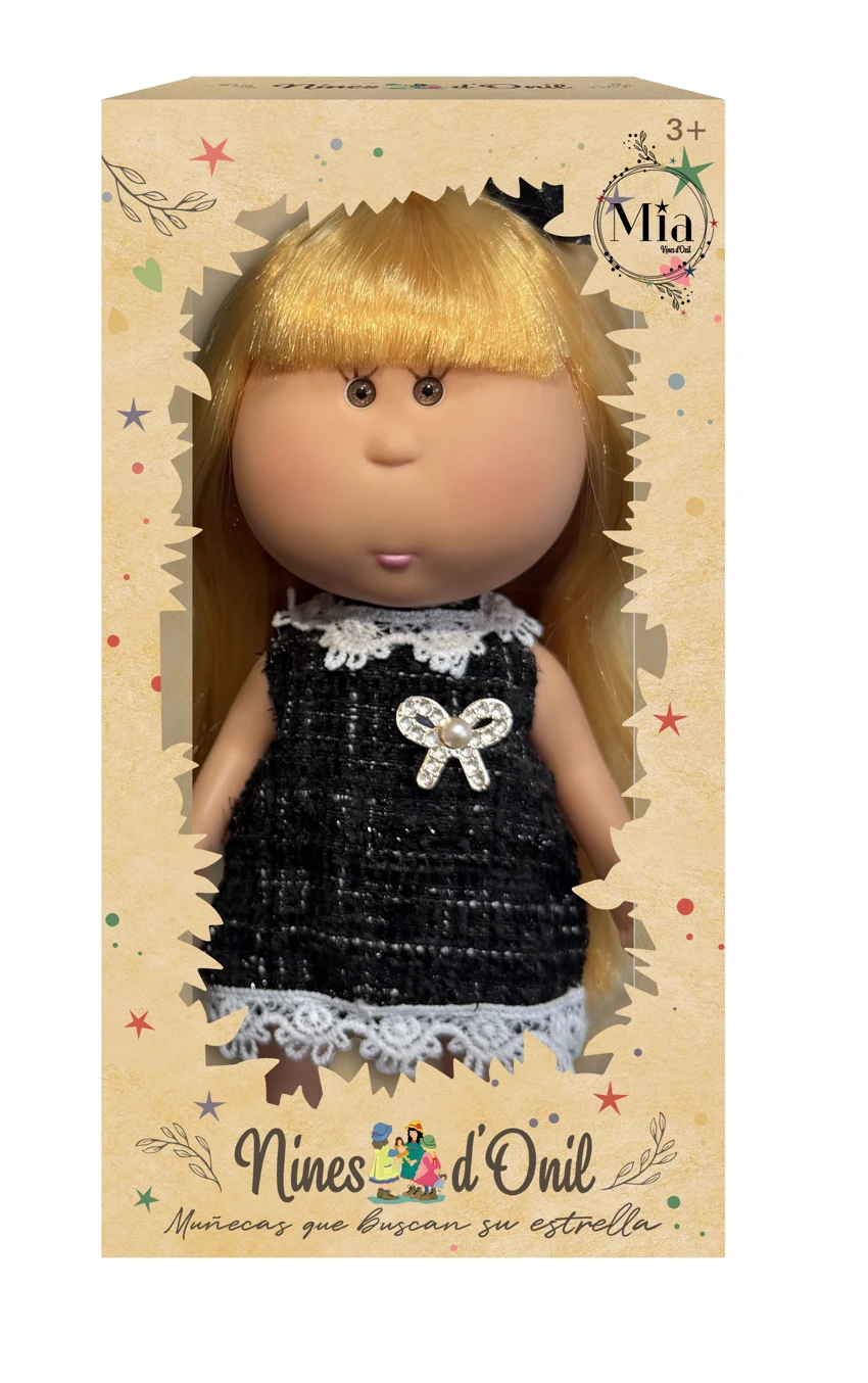 Hot-selling authentic 1:1 fashion 26CM full vinyl Spanish Mia Potato Doll Doll with hanging clothes&nbsp;and&nbsp;business card