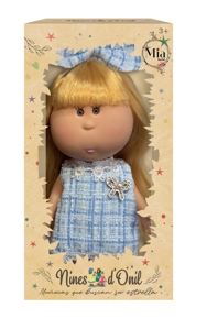 Hot-selling authentic 1:1 fashion 26CM full vinyl Spanish Mia Potato Doll Doll with hanging clothes&nbsp;and&nbsp;business card