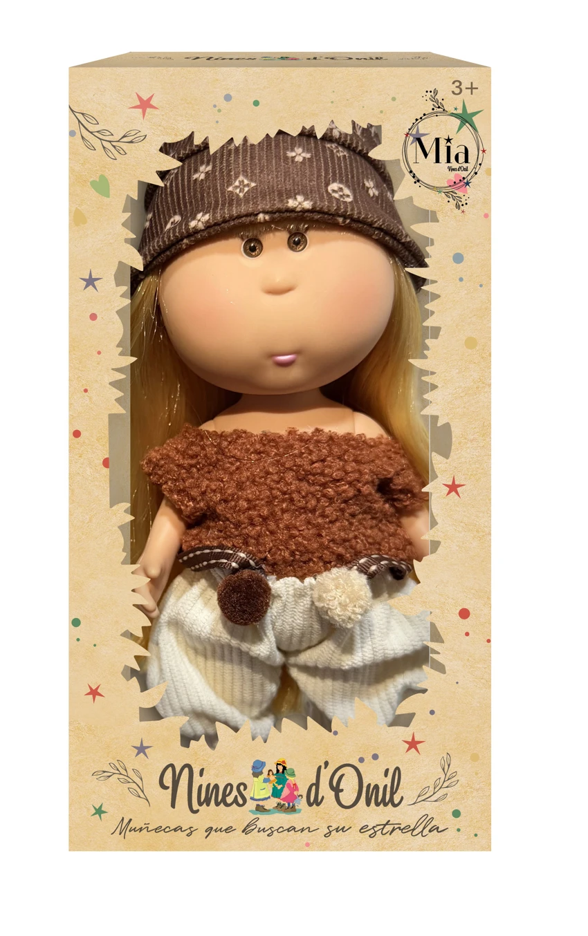Hot-selling authentic 1:1 fashion 26CM full vinyl Spanish Mia Potato Doll Doll with hanging clothes&nbsp;and&nbsp;business card