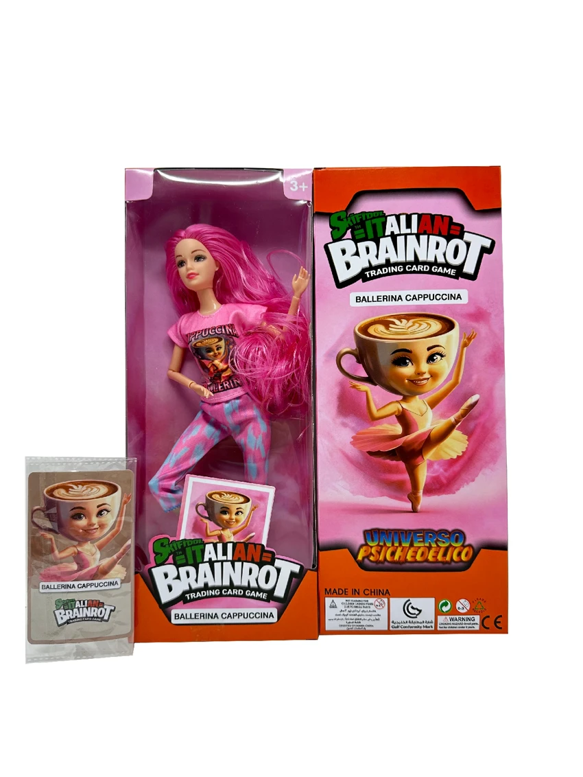 Mattel edition 11.5-inch 12-joint solid body Shanhaijing Coffee Person with one card