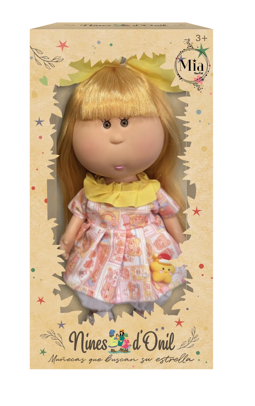 Hot-selling Genuine 1:1 Fashion 26CM Full Vinyl Spanish Mia Potato Doll with Clothes and Tag