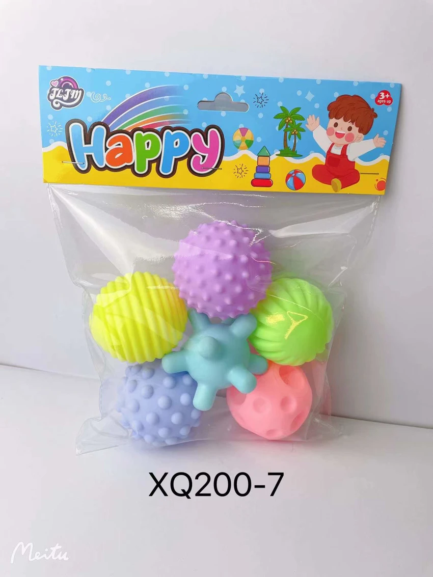 6 eco-friendly enamel pinched balls