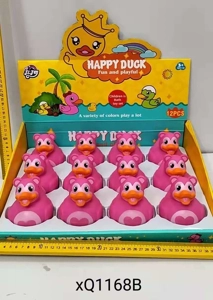 Eco-friendly Medium Heart Ducks, 12-pack